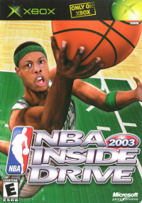 NBA Inside Drive 2003 PAL Xbox  box art